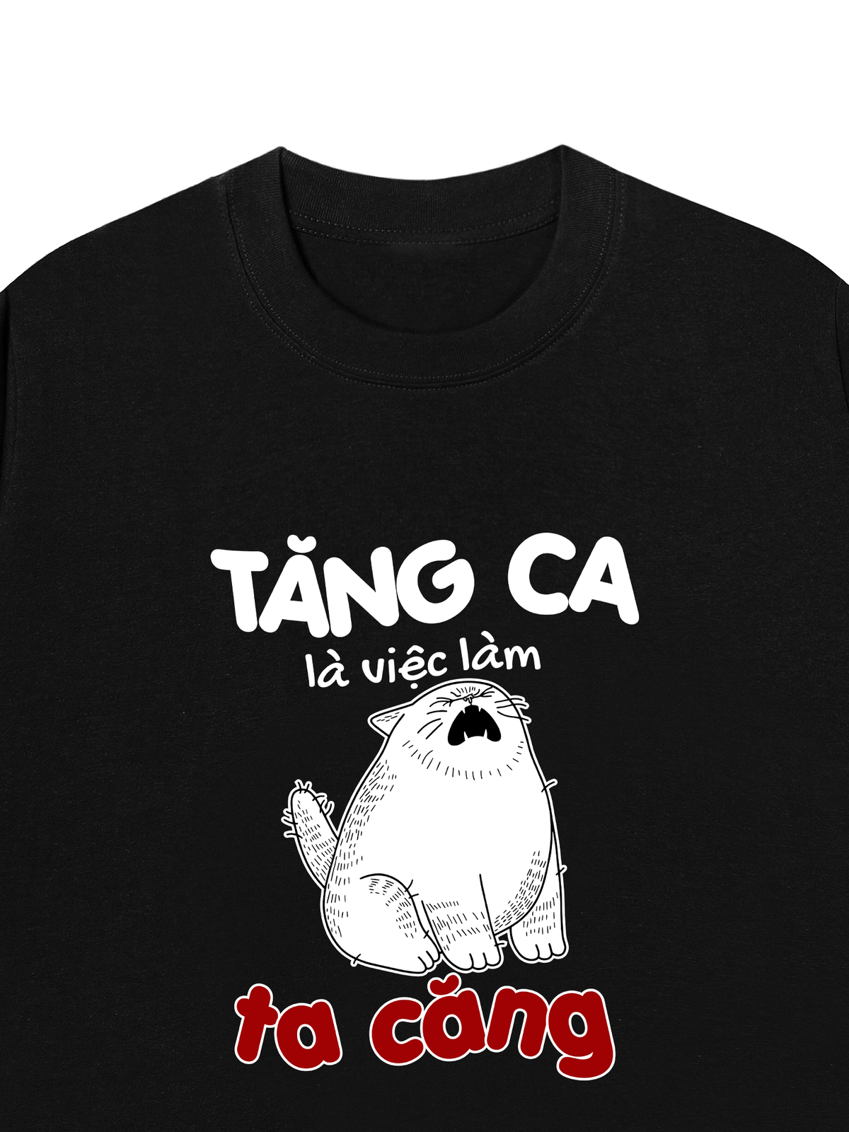 Áo Thun Relaxed Fit Tăng Ca