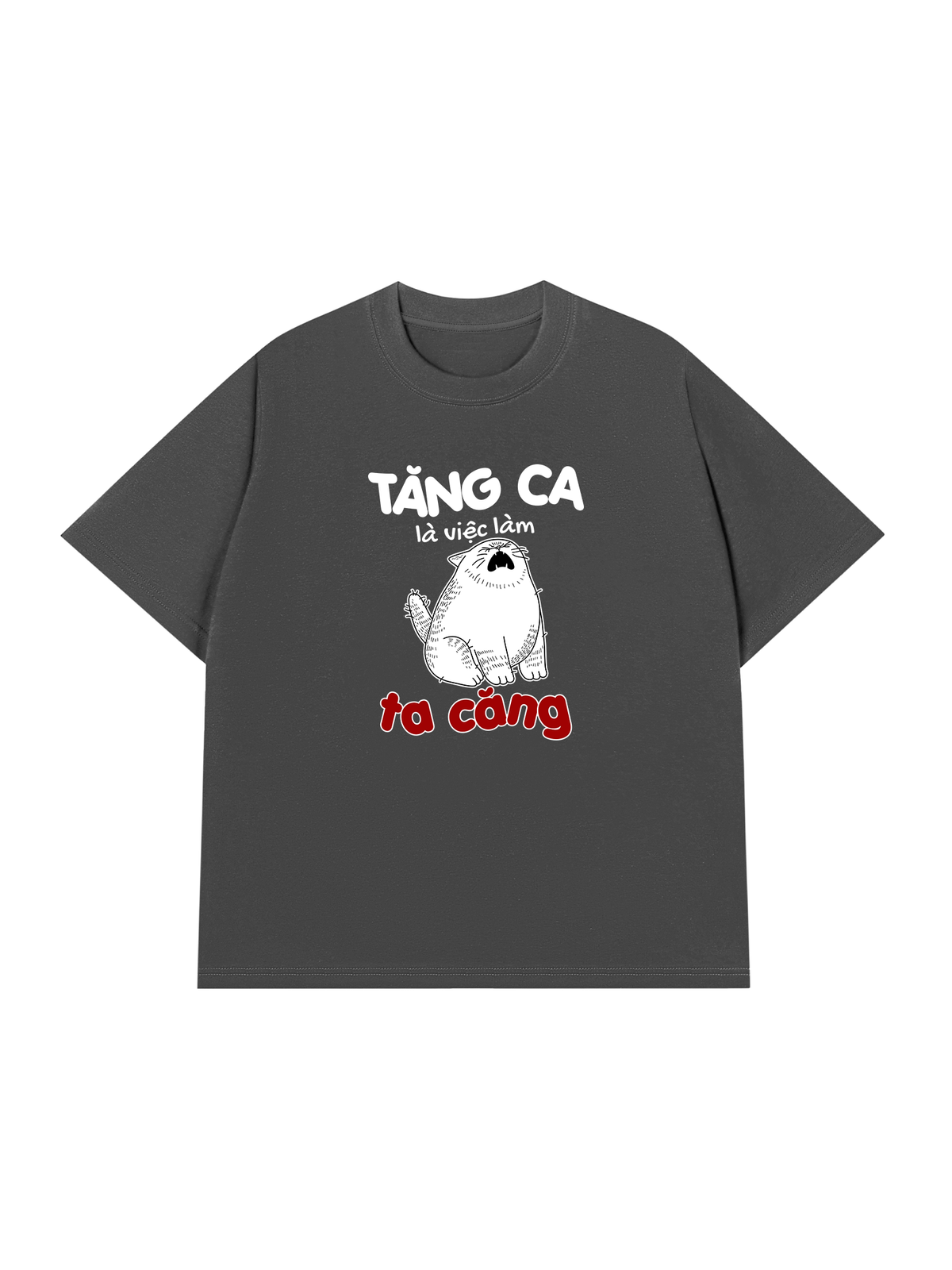 Áo Thun Relaxed Fit Tăng Ca