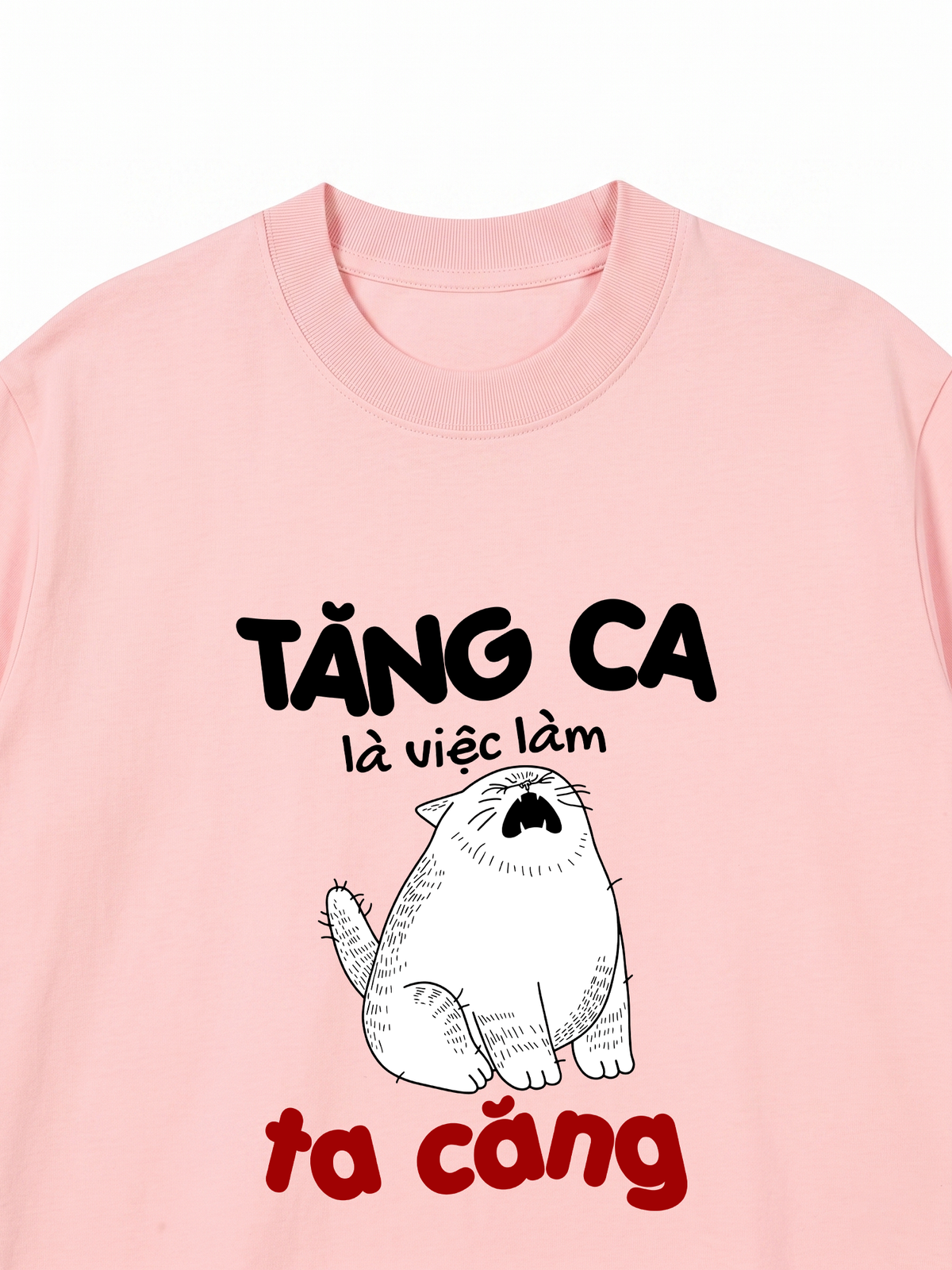 Áo Thun Relaxed Fit Tăng Ca