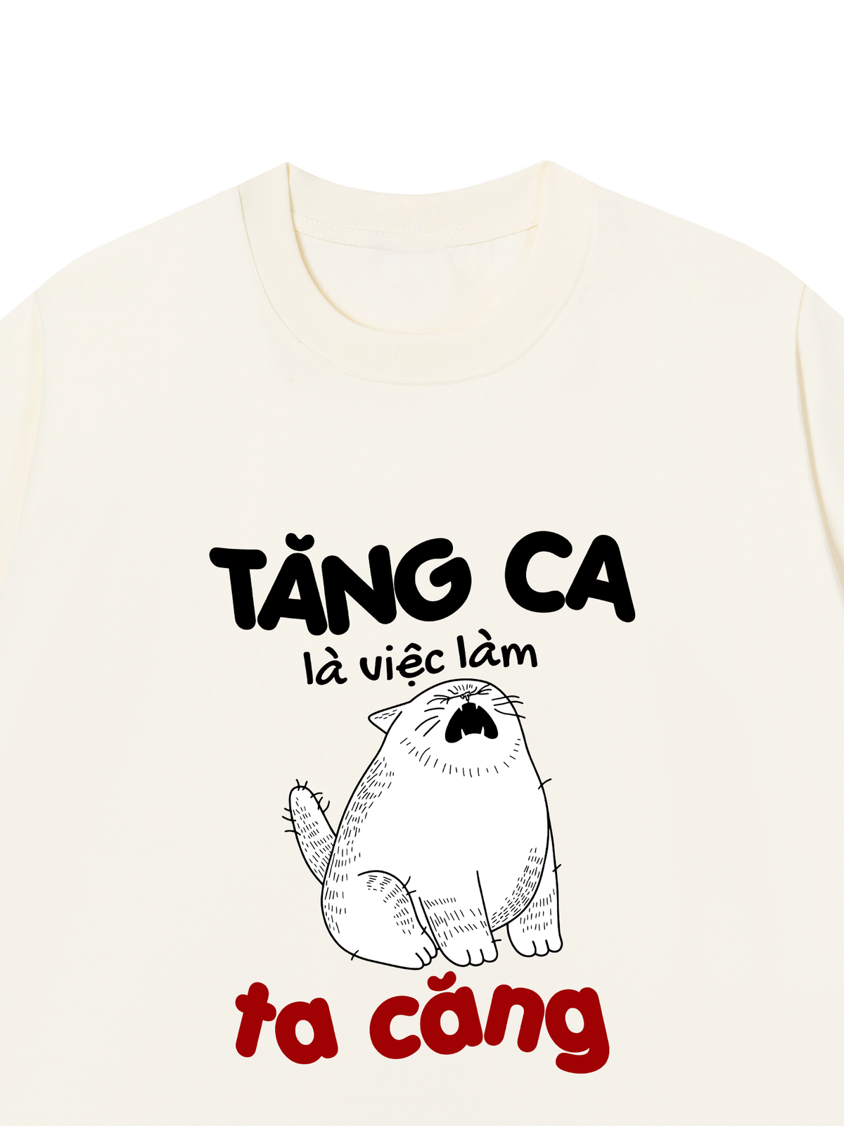 Áo Thun Relaxed Fit Tăng Ca