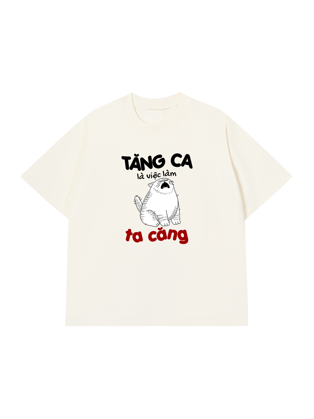 Áo Thun Relaxed Fit Tăng Ca