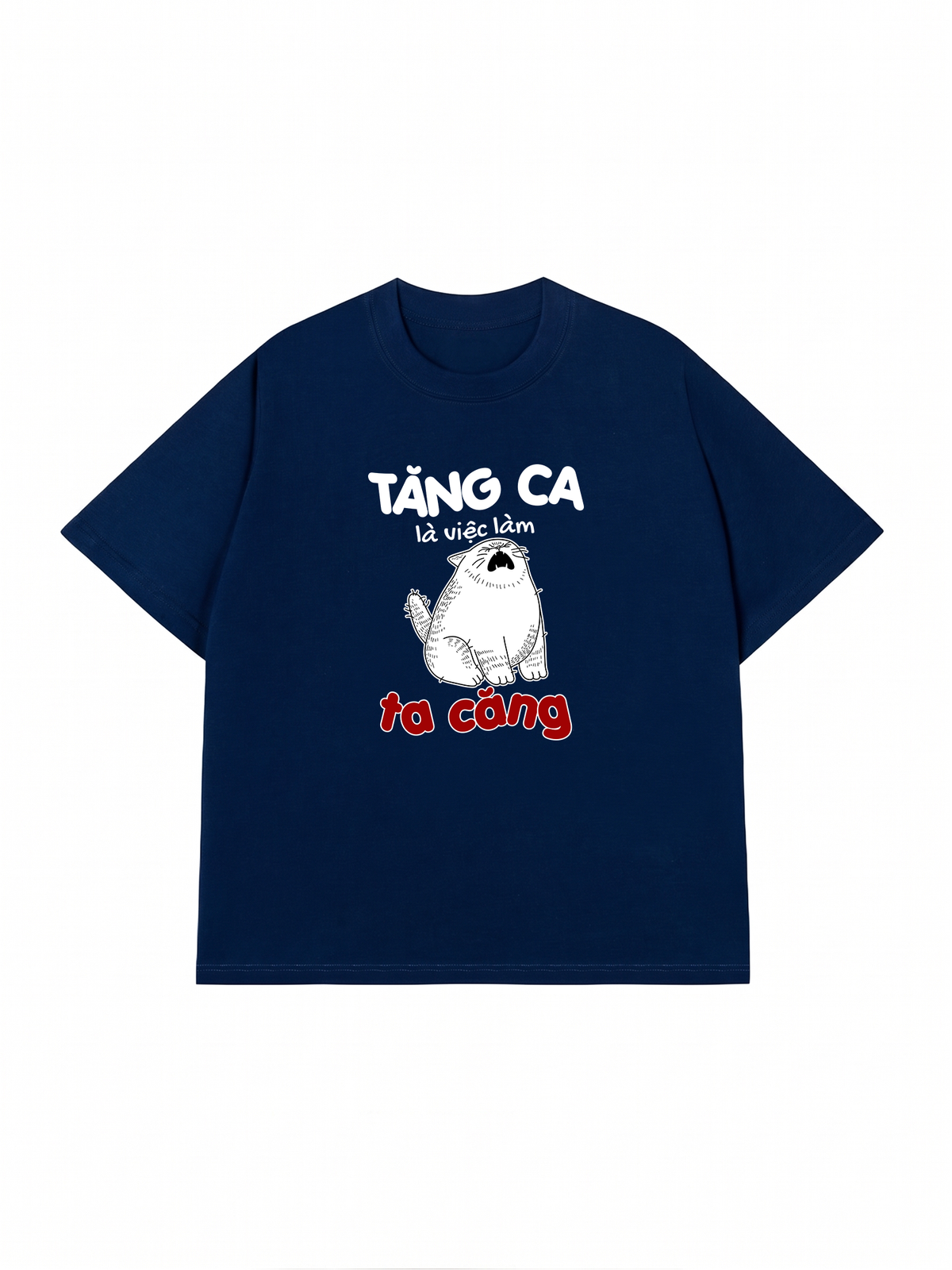 Áo Thun Relaxed Fit Tăng Ca