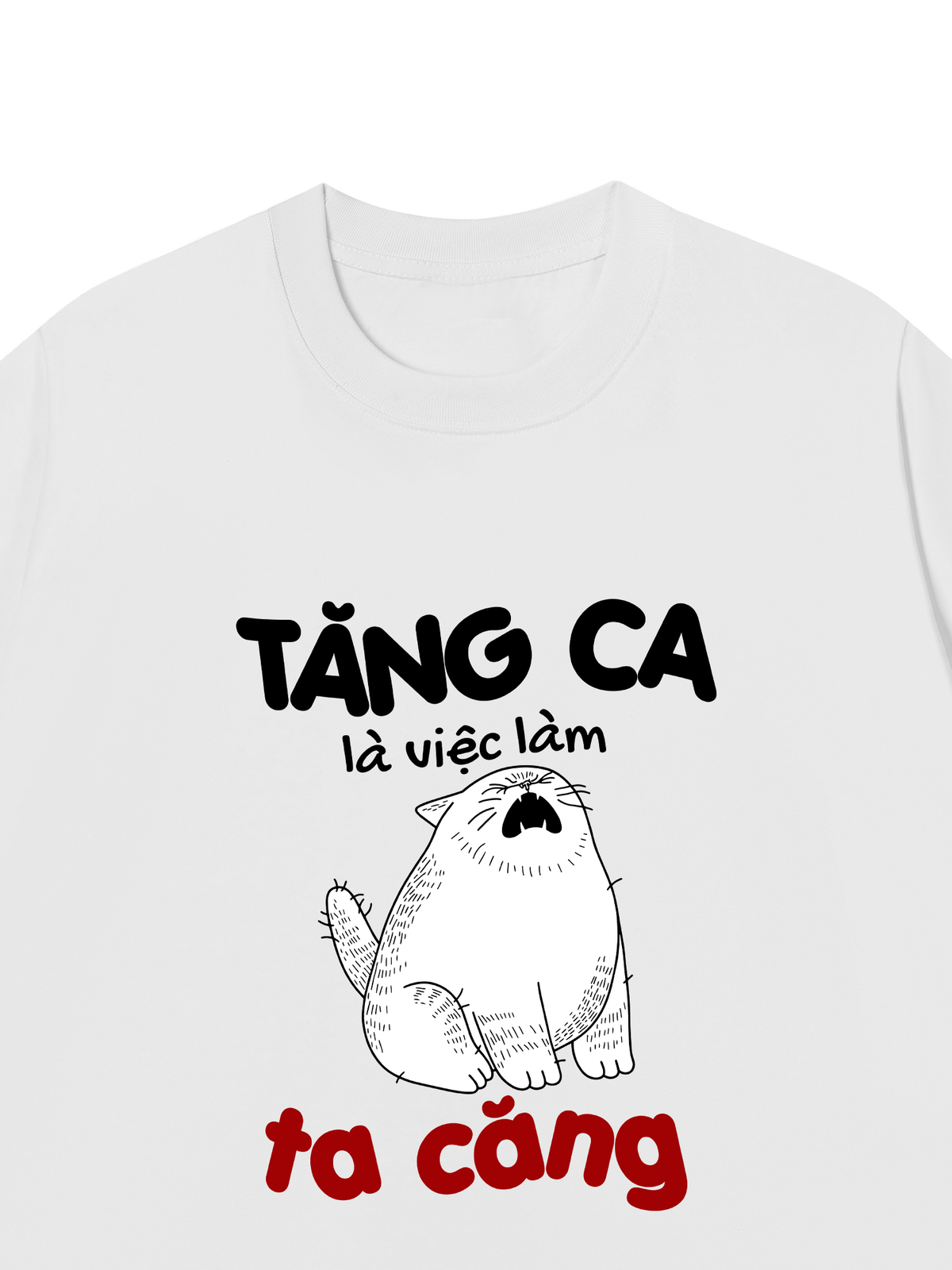 Áo Thun Relaxed Fit Tăng Ca