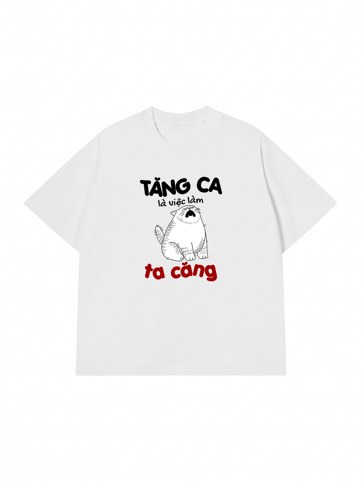 Áo Thun Relaxed Fit Tăng Ca