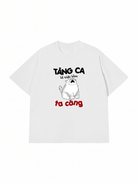 Áo Thun Relaxed Fit Tăng Ca