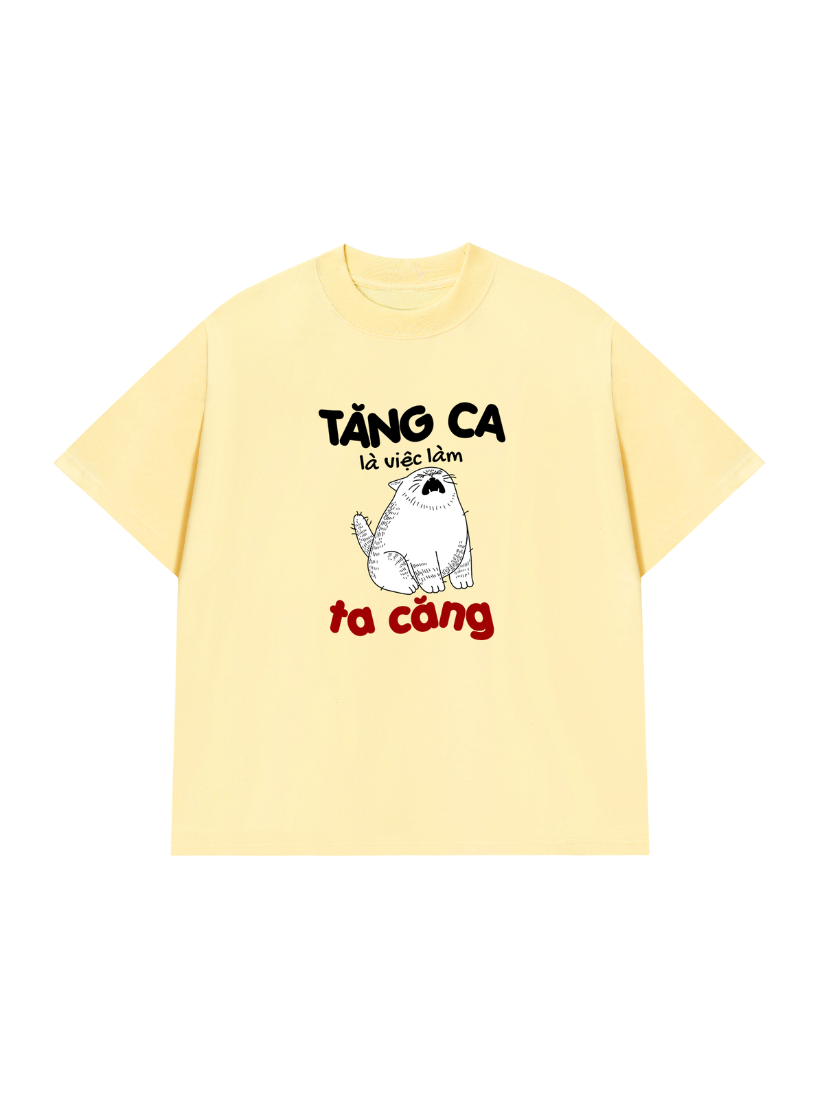 Áo Thun Relaxed Fit Tăng Ca