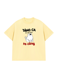 Áo Thun Relaxed Fit Tăng Ca