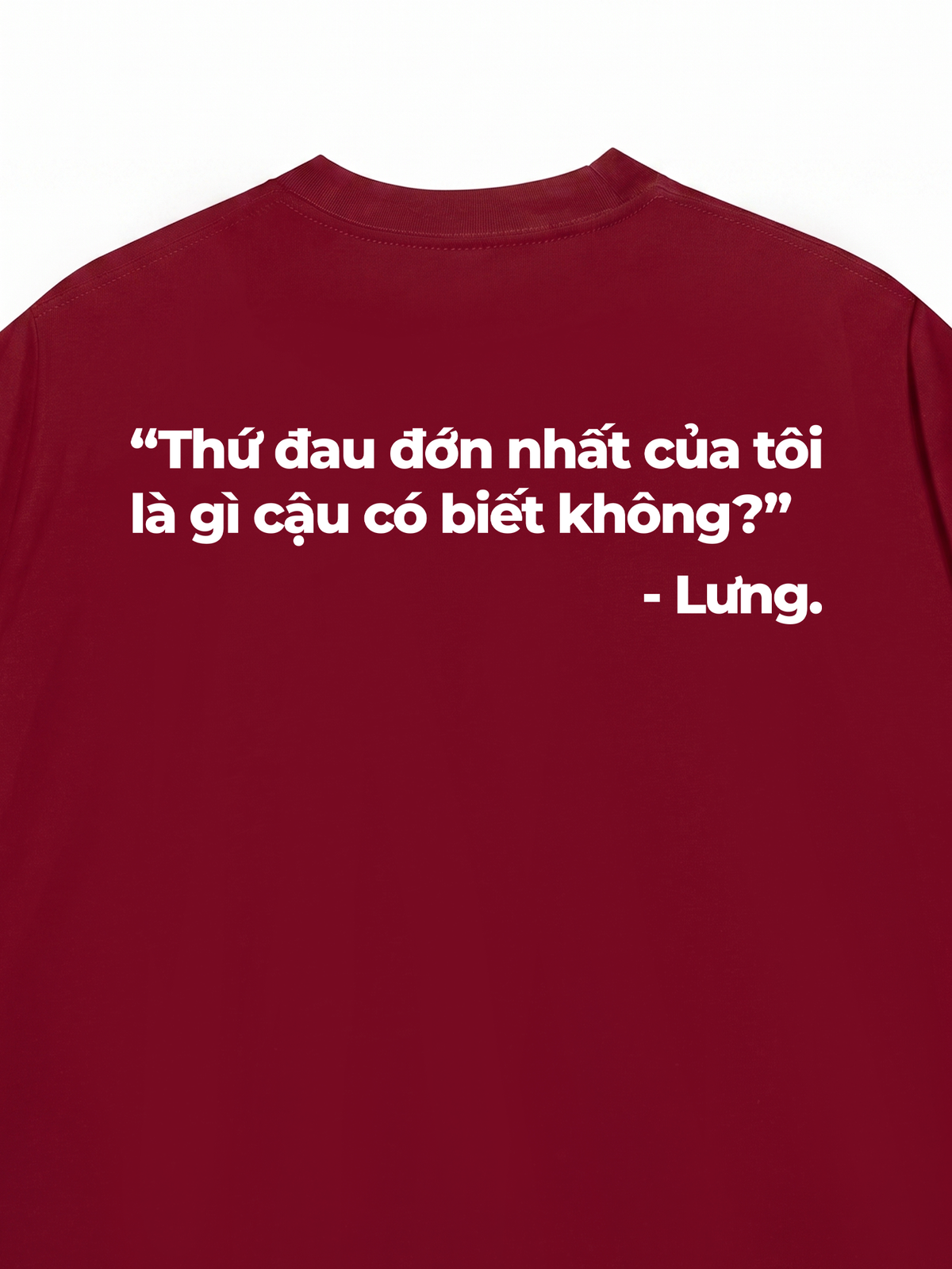 Áo Thun Relaxed Fit Thứ Đau Đớn Nhất