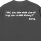 Áo Thun Relaxed Fit Thứ Đau Đớn Nhất