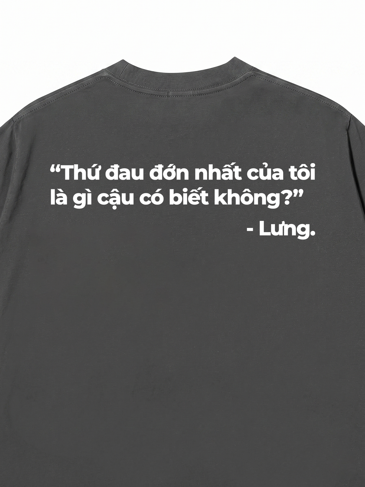 Áo Thun Relaxed Fit Thứ Đau Đớn Nhất