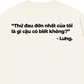 Áo Thun Relaxed Fit Thứ Đau Đớn Nhất