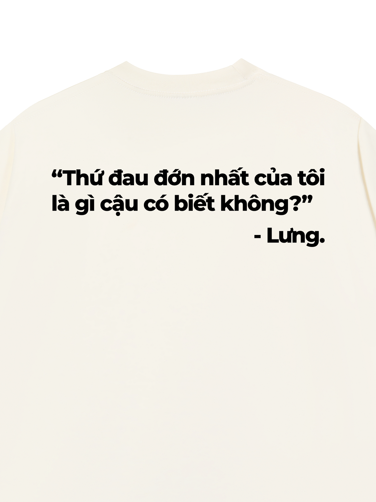 Áo Thun Relaxed Fit Thứ Đau Đớn Nhất