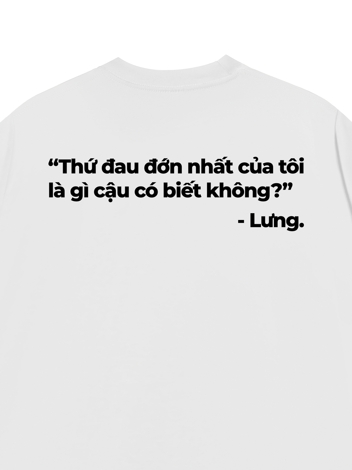 Áo Thun Relaxed Fit Thứ Đau Đớn Nhất