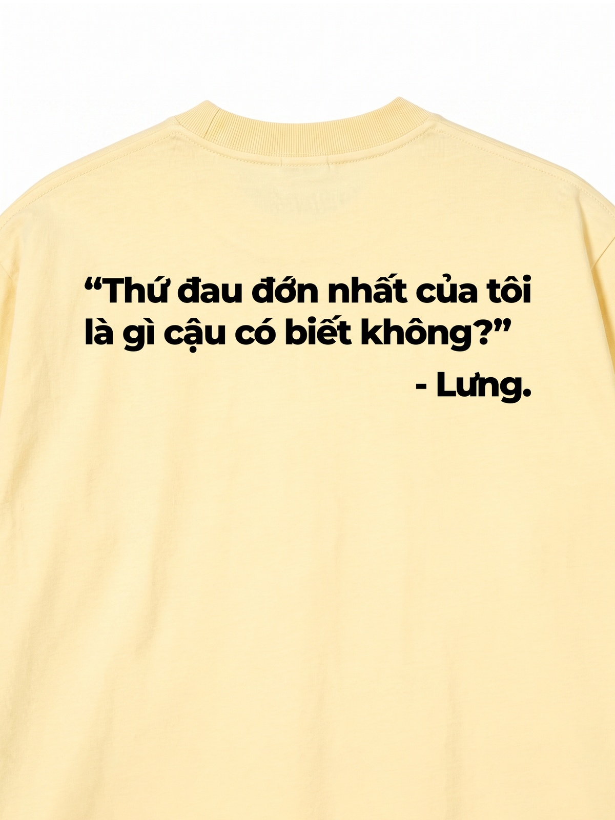 Áo Thun Relaxed Fit Thứ Đau Đớn Nhất