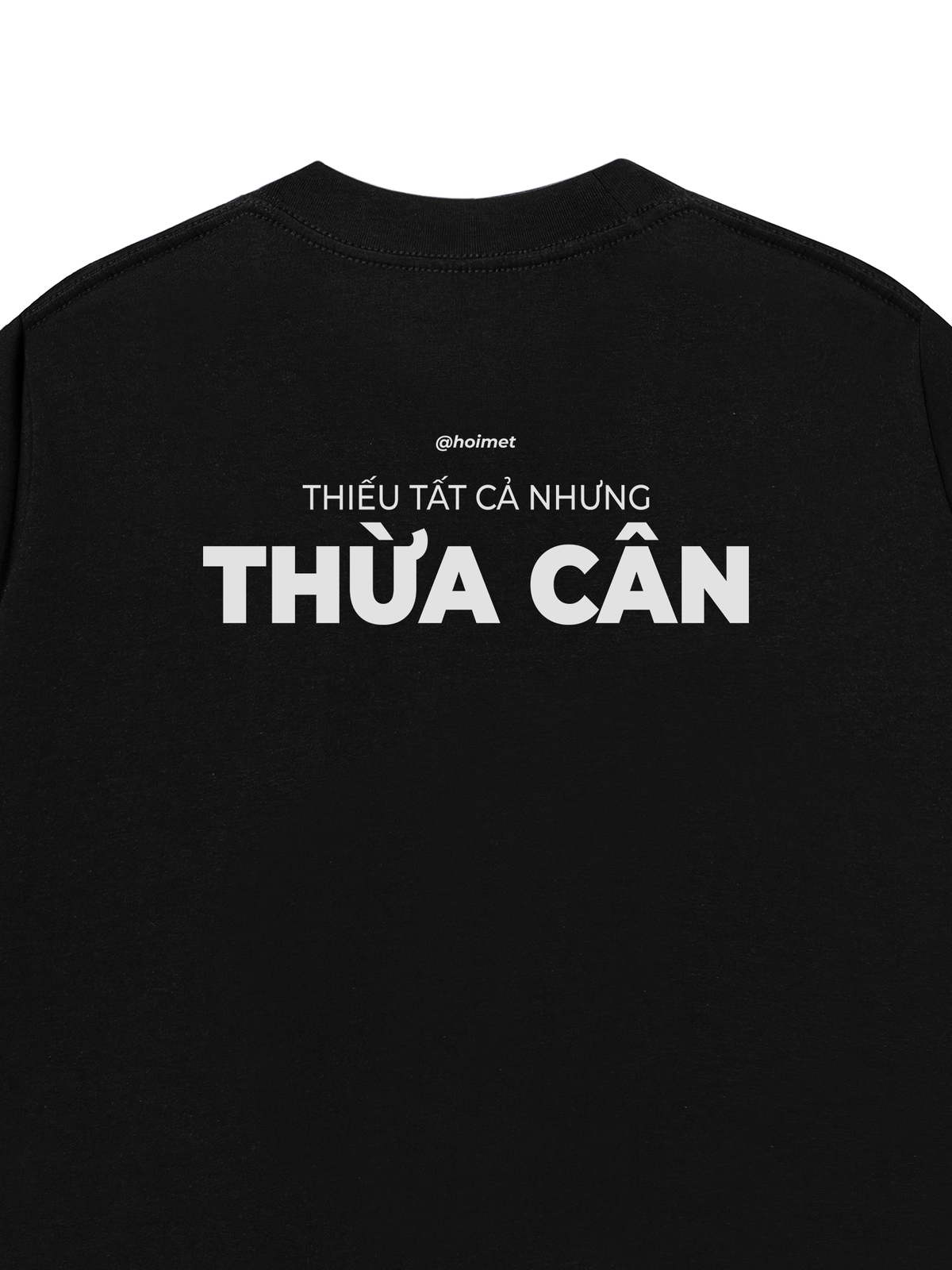 Áo Thun Relaxed Fit Thừa Cân