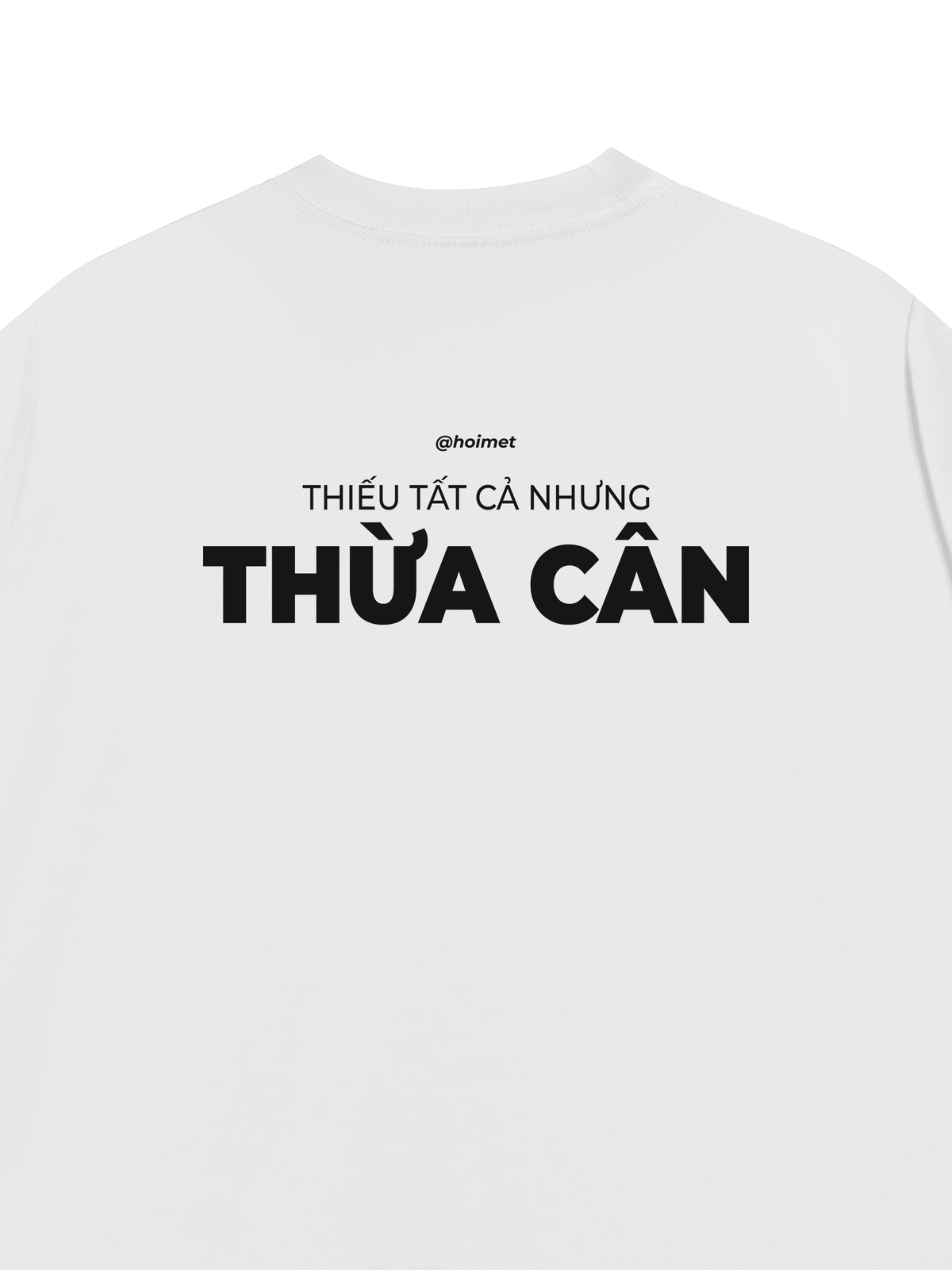 Áo Thun Relaxed Fit Thừa Cân