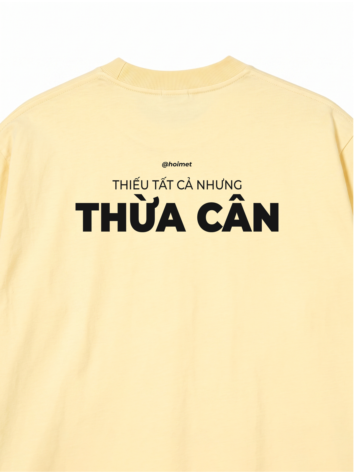 Áo Thun Relaxed Fit Thừa Cân