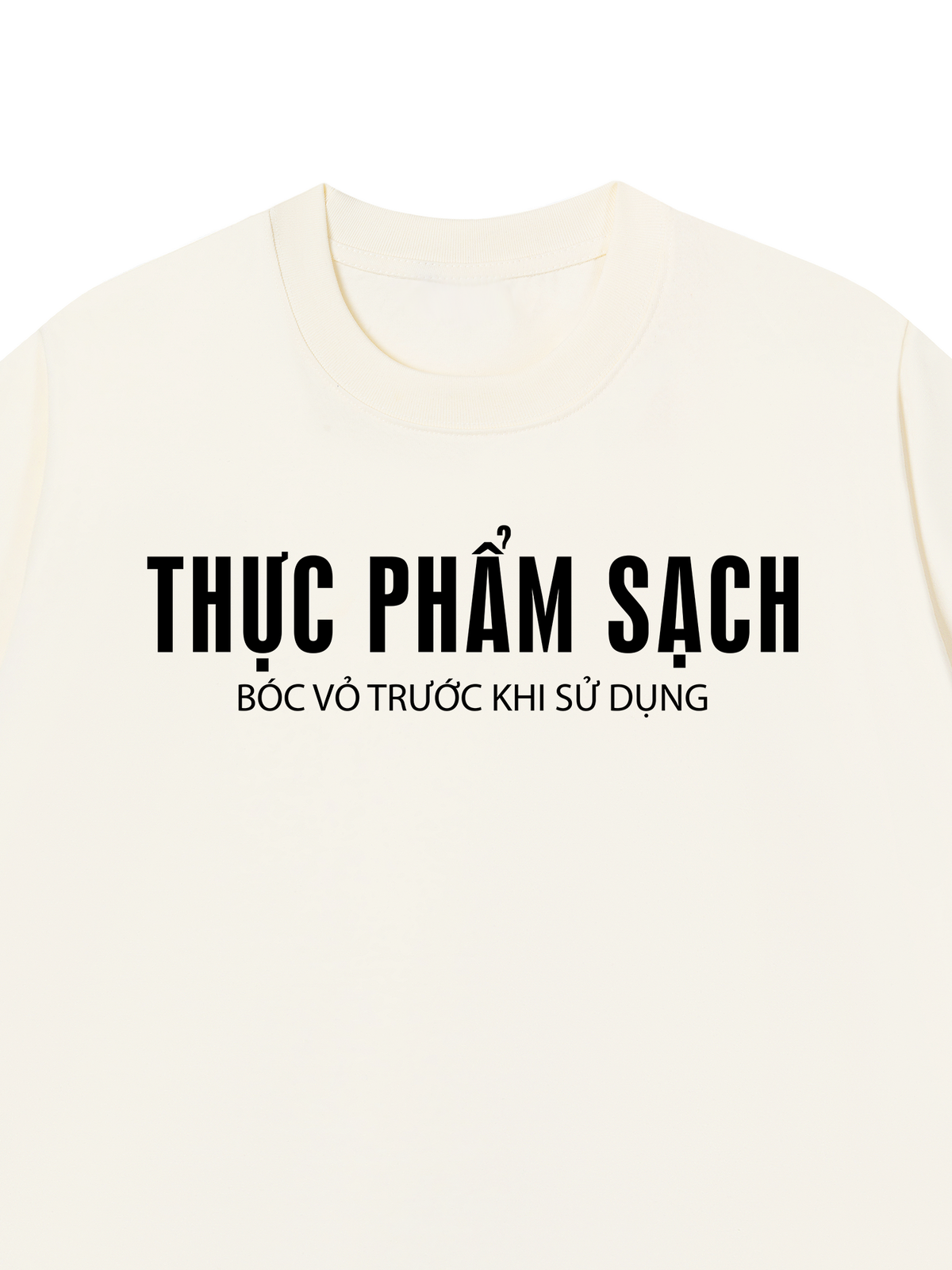 Áo Thun Relaxed Fit Thực Phẩm Sạch