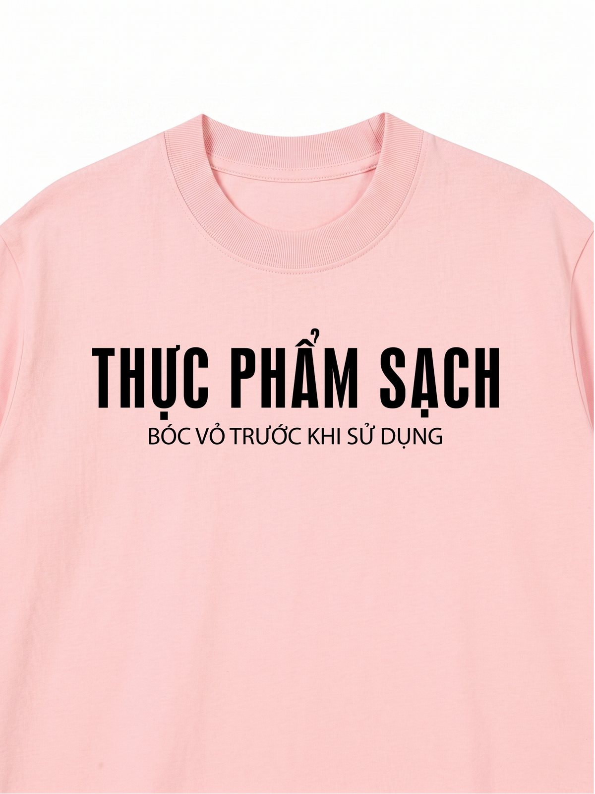 Áo Thun Relaxed Fit Thực Phẩm Sạch