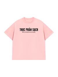 Áo Thun Relaxed Fit Thực Phẩm Sạch
