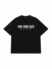 Áo Thun Relaxed Fit Thực Phẩm Sạch
