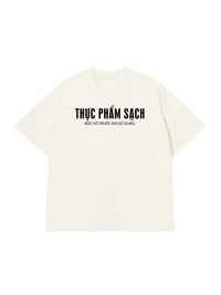 Áo Thun Relaxed Fit Thực Phẩm Sạch