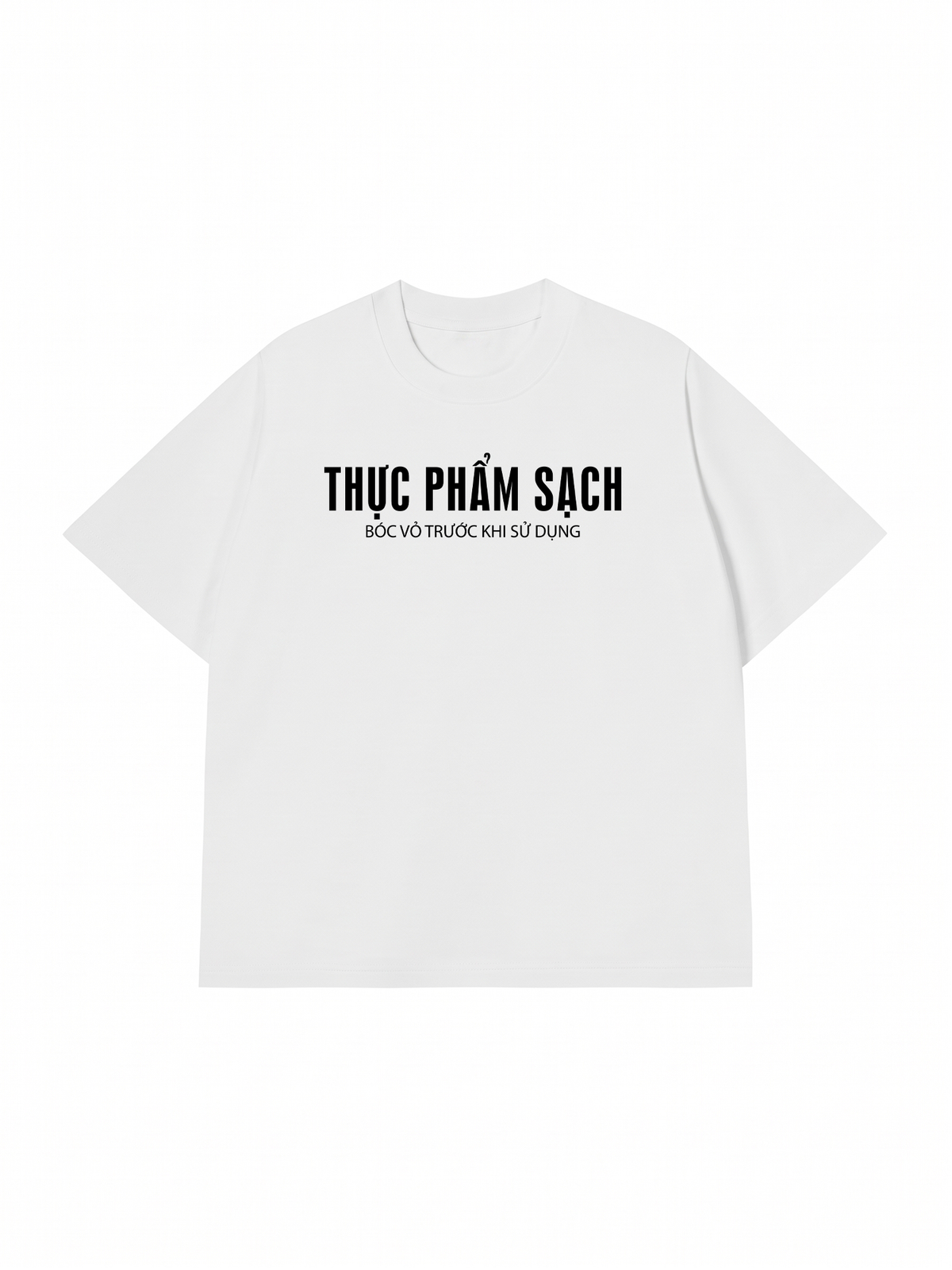 Áo Thun Relaxed Fit Thực Phẩm Sạch