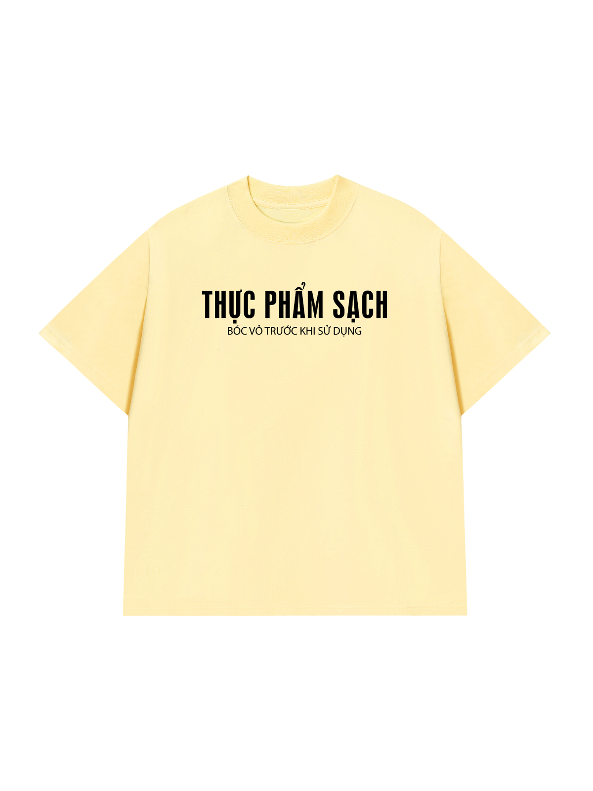 Áo Thun Relaxed Fit Thực Phẩm Sạch