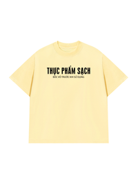 Áo Thun Relaxed Fit Thực Phẩm Sạch