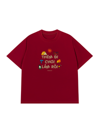 Áo Thun Relaxed Fit Đi Thèm Đi Chơi