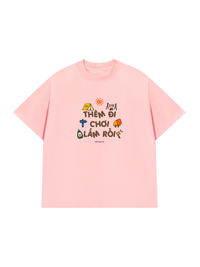 Áo Thun Relaxed Fit Đi Thèm Đi Chơi