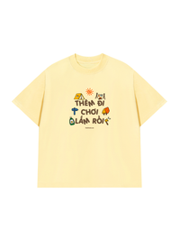 Áo Thun Relaxed Fit Đi Thèm Đi Chơi