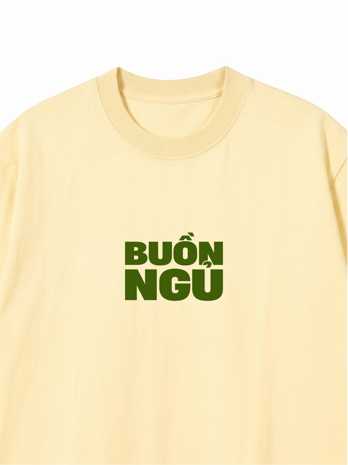 Áo Thun Relaxed Fit Thiệt Là Buồn Ngủ
