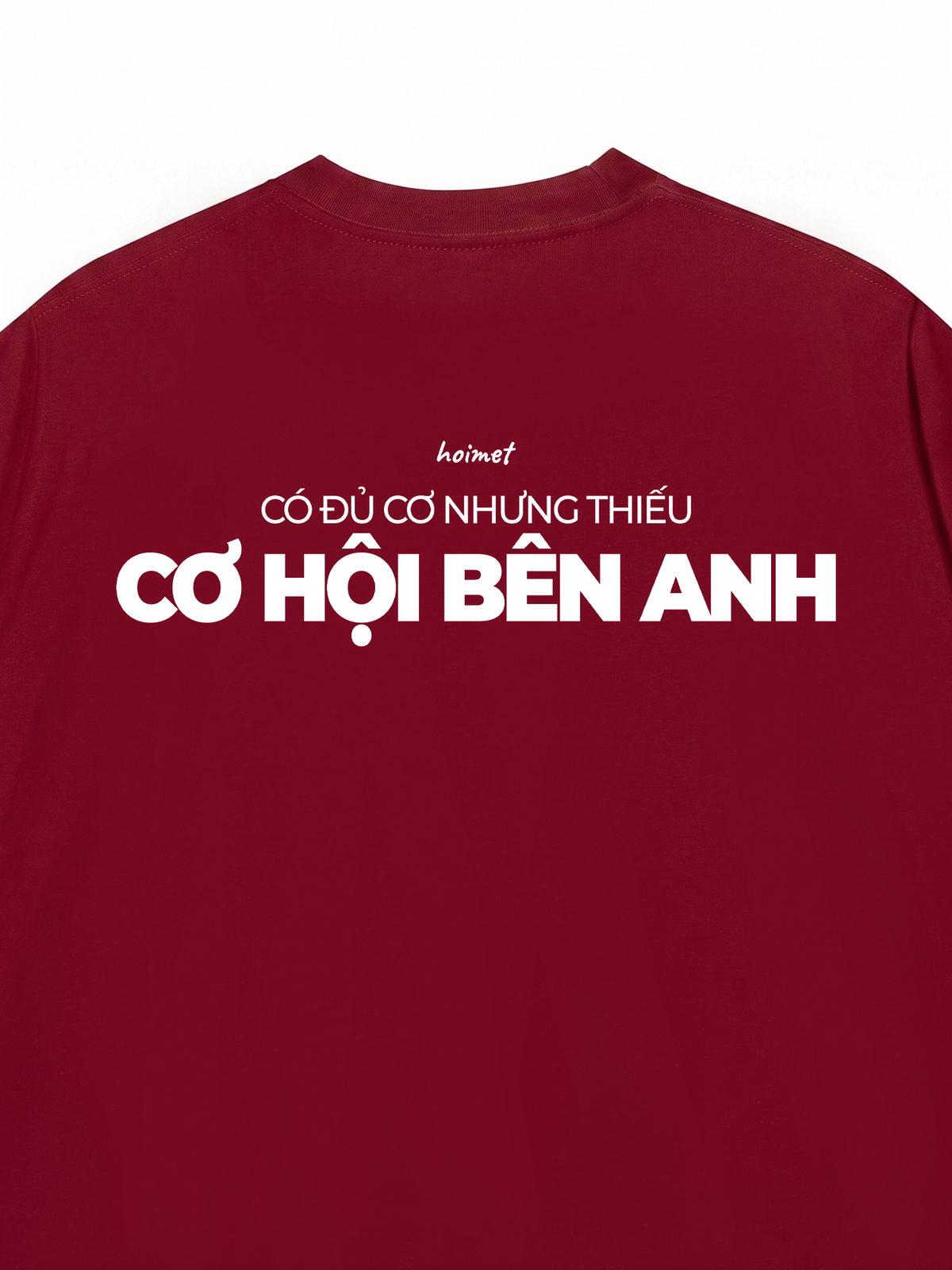 Áo Thun Relaxed Fit Thiếu Cơ Hội Bên Anh