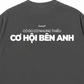 Áo Thun Relaxed Fit Thiếu Cơ Hội Bên Anh