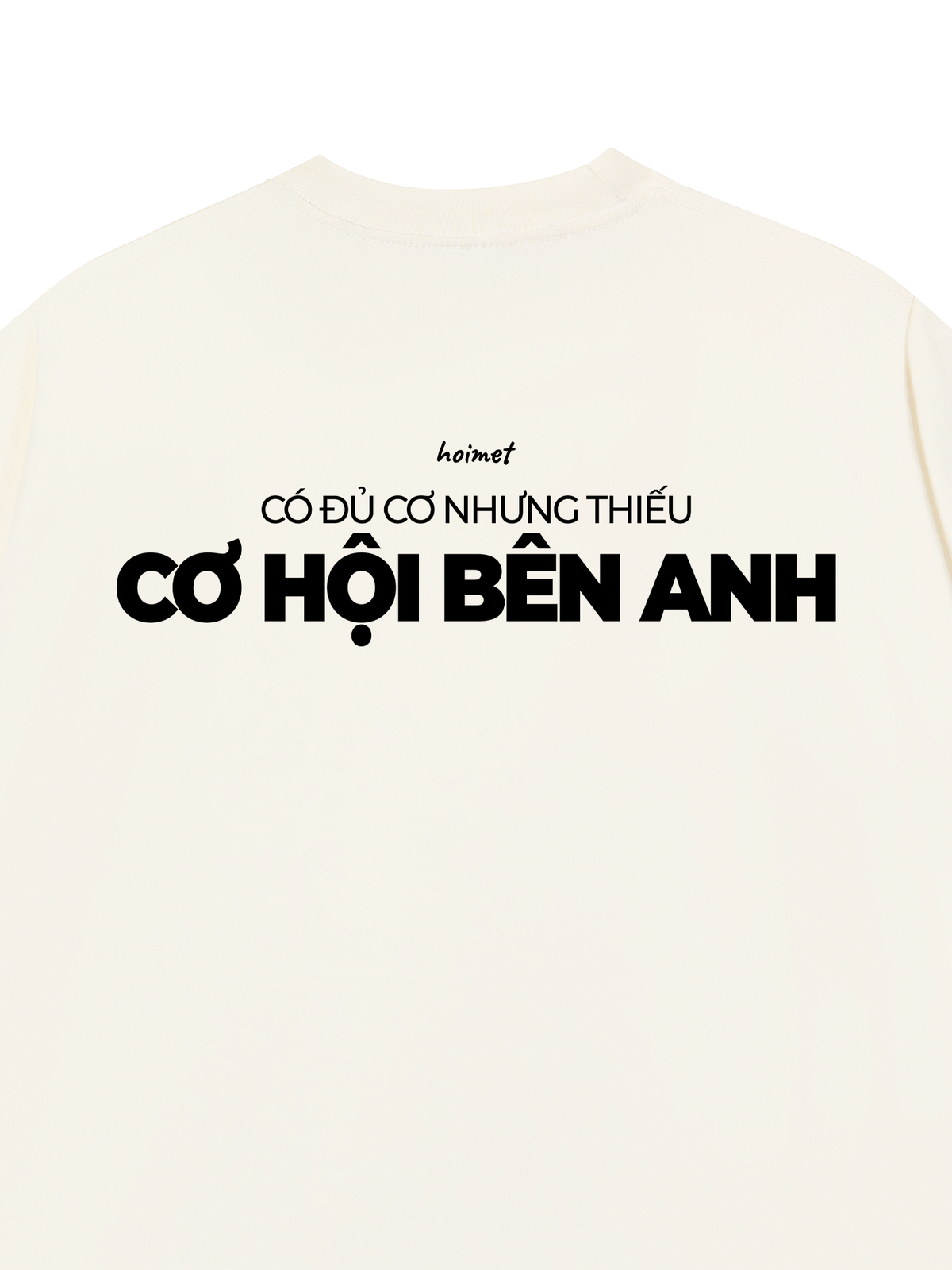 Áo Thun Relaxed Fit Thiếu Cơ Hội Bên Anh