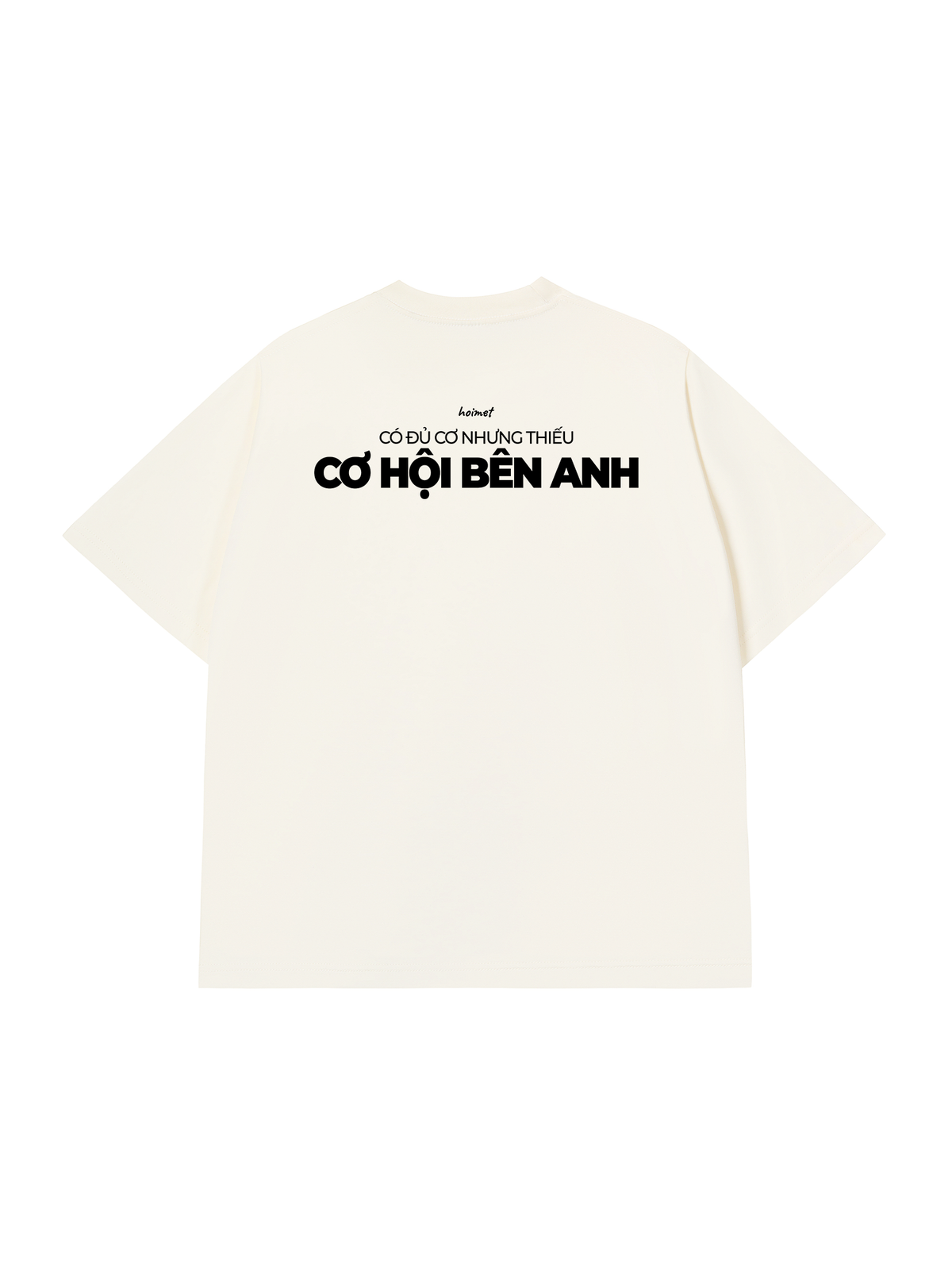 Áo Thun Relaxed Fit Thiếu Cơ Hội Bên Anh