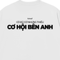 Áo Thun Relaxed Fit Thiếu Cơ Hội Bên Anh