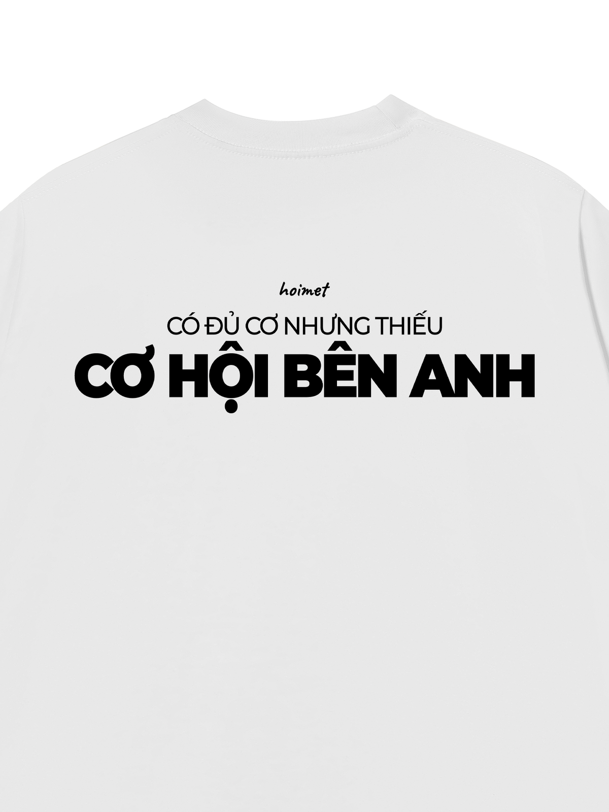 Áo Thun Relaxed Fit Thiếu Cơ Hội Bên Anh