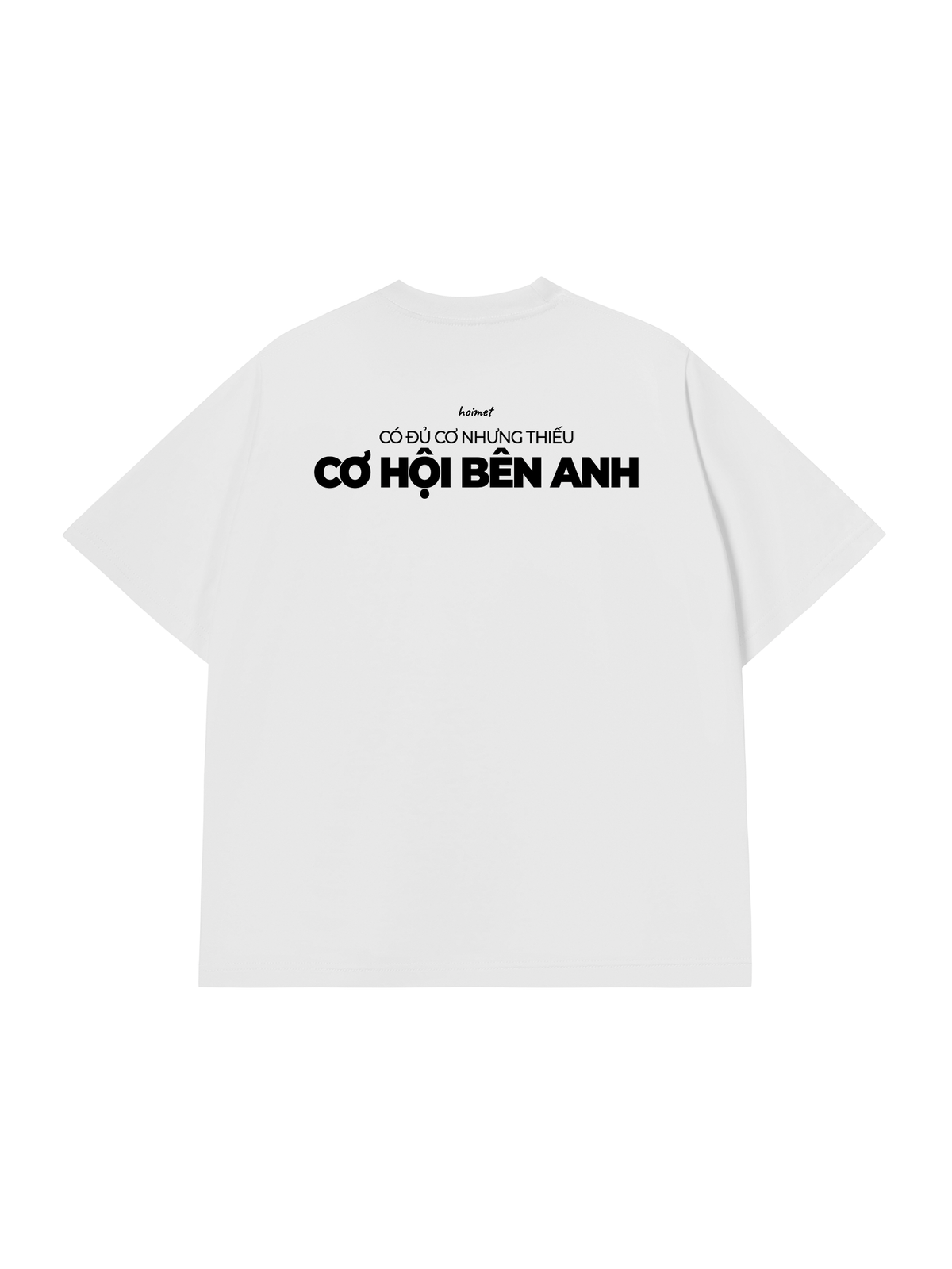 Áo Thun Relaxed Fit Thiếu Cơ Hội Bên Anh