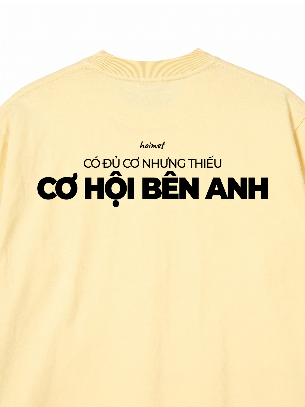 Áo Thun Relaxed Fit Thiếu Cơ Hội Bên Anh