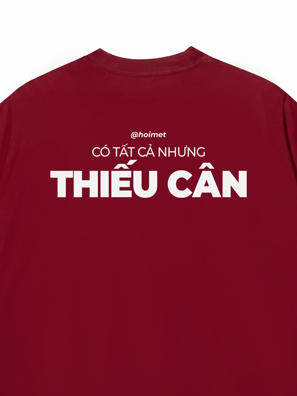 Áo Thun Relaxed Fit Thiếu Cân