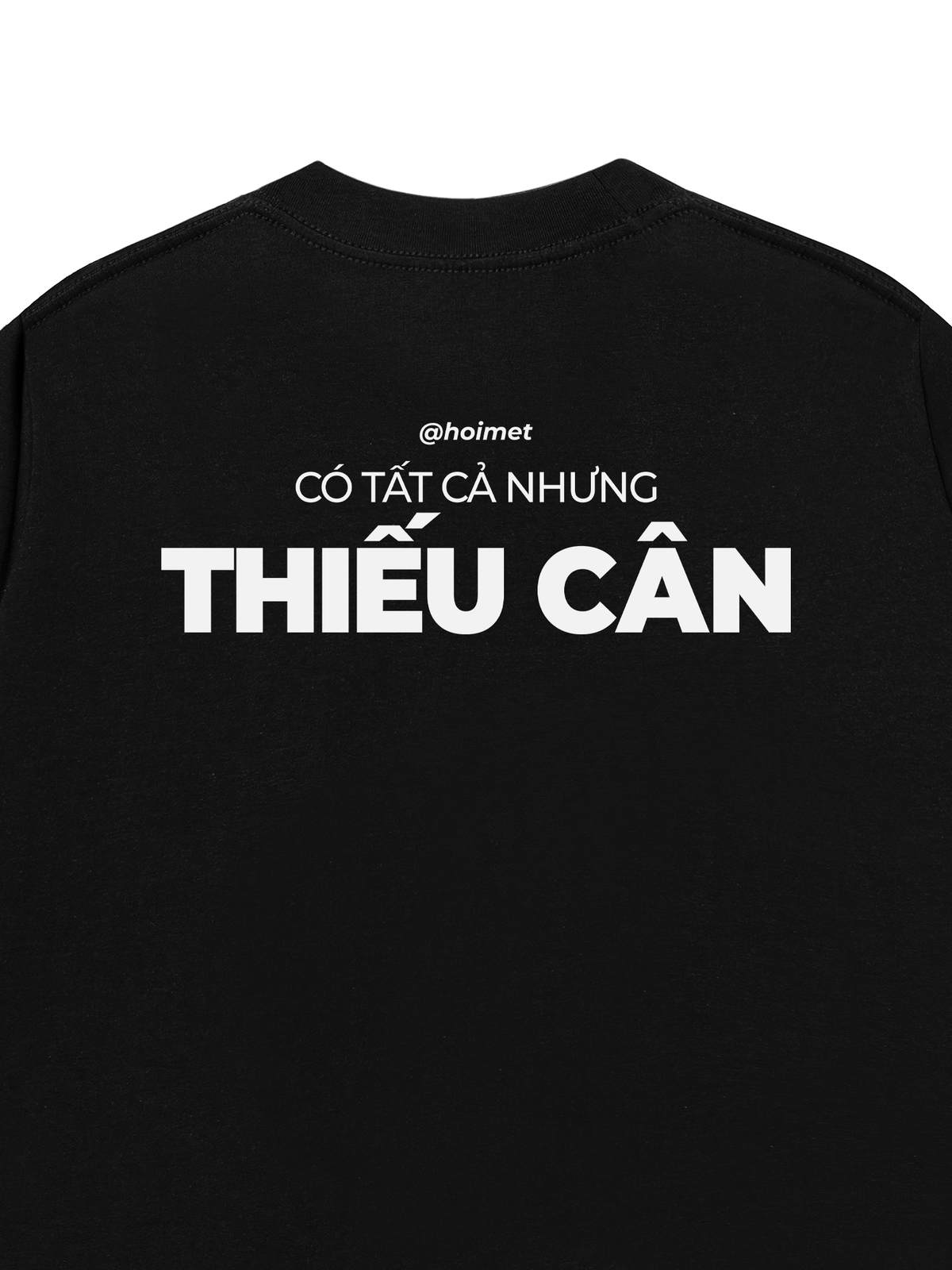 Áo Thun Relaxed Fit Thiếu Cân