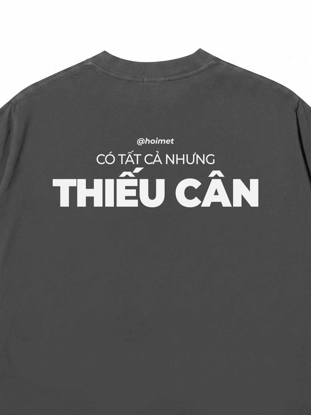 Áo Thun Relaxed Fit Thiếu Cân