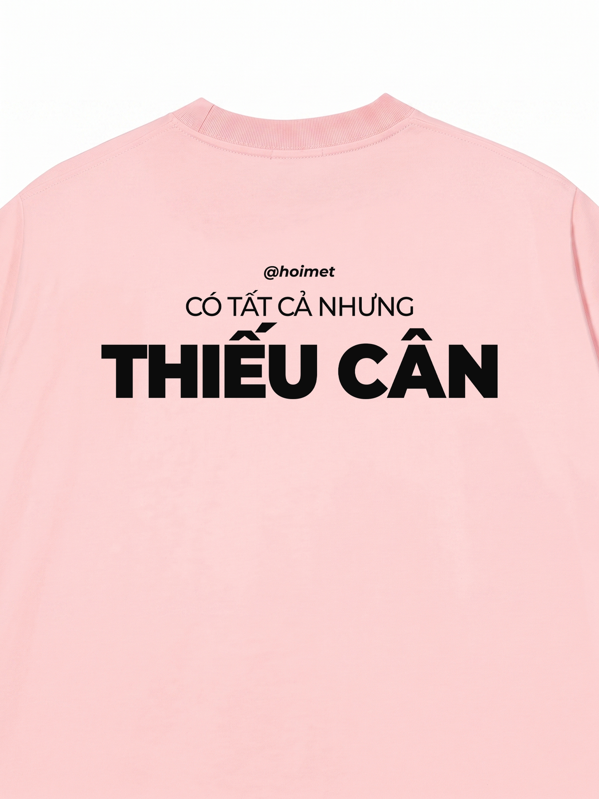 Áo Thun Relaxed Fit Thiếu Cân