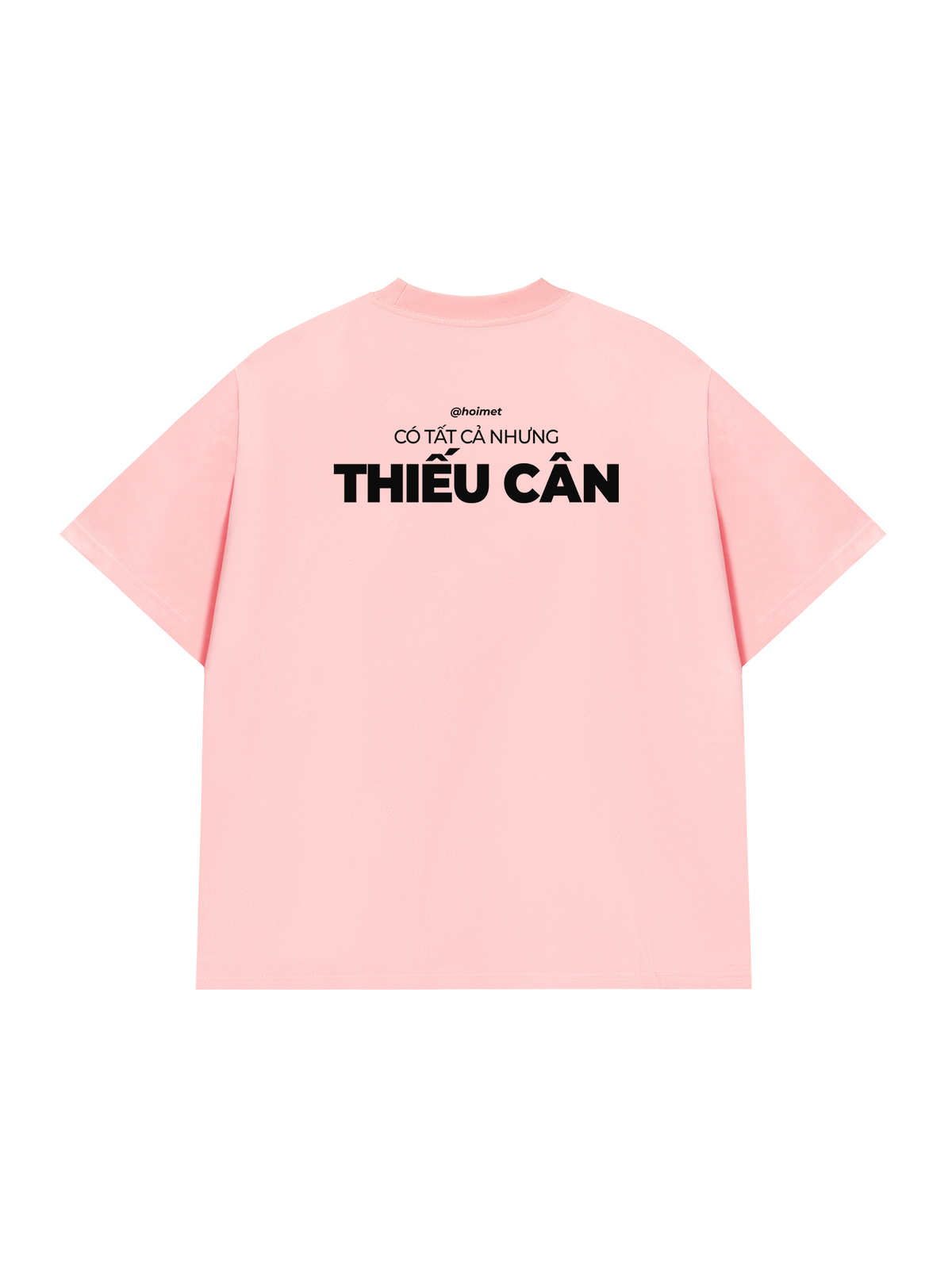 Áo Thun Relaxed Fit Thiếu Cân