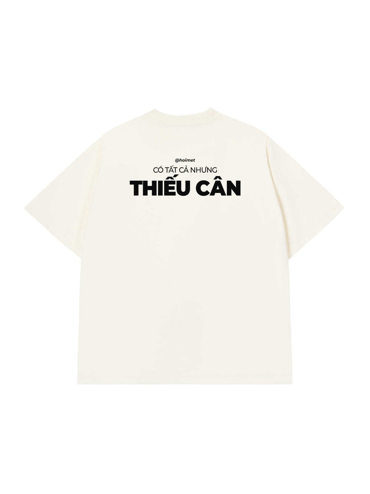 Áo Thun Relaxed Fit Thiếu Cân