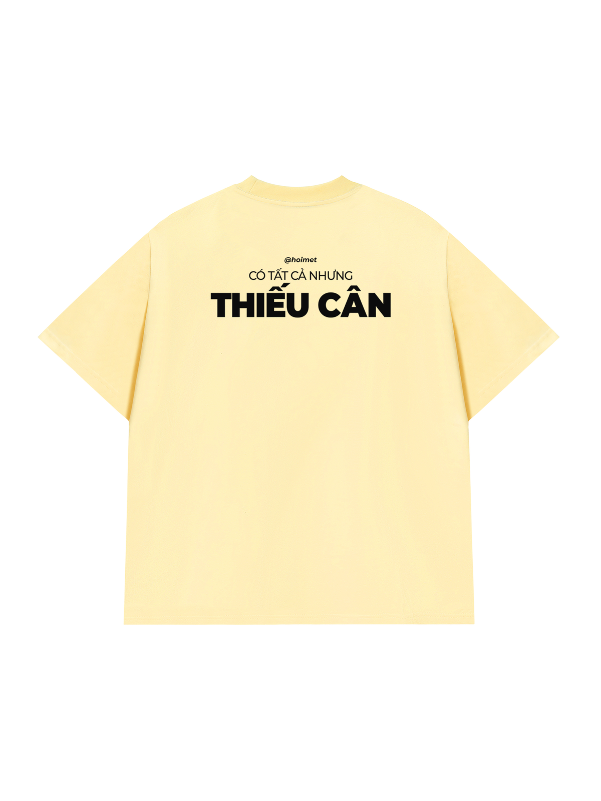 Áo Thun Relaxed Fit Thiếu Cân