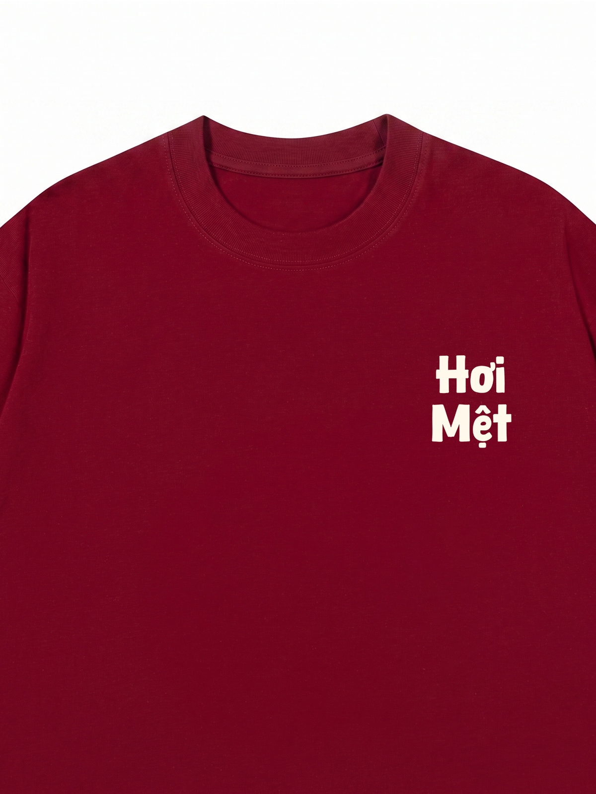 Áo Thun Relaxed Fit Thiếu Nữ Đau Cổ Vai Gáy