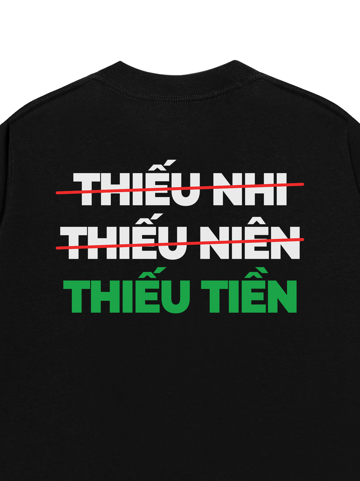Áo Thun Relaxed Fit Thiếu Tiền
